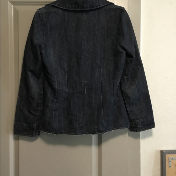 Baccini Women's Black Denim Jacket - Picture 2 of 3